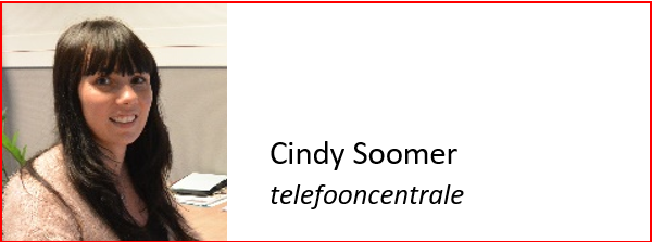 HaarsGroep, Cindy Soomer, telefooncentrale HaarsGroep, Cindy Soomer, telefooncentrale